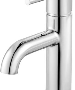 Pfister Fullerton 1 Handle Bathroom Faucet with Push and Seal, Polished Chrome