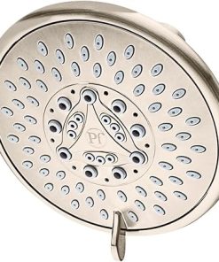 Pfister 973226J Pfirst Modern 5-Function Shower Head in Brushed Nickel