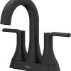 Pfister Jaida Bathroom Sink Faucet, Single Handle, Single Hole or 3-Hole, Spot Defense Brushed Nickel Finish, LF042JDGS 3