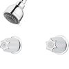Pfister 3-Handle Tub & Shower Faucet with Metal Verve Knob Handles in Polished Chrome 4