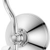 Pfister Willa Towel Hook, Bathroom Towel Hook, Wall-Mounted, Screw-In, Polished Chrome Finish, BRHWLL0C 4