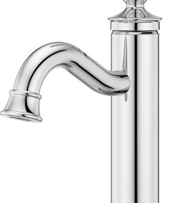 Pfister Courant Bathroom Sink Faucet, Single Control, 1-Handle, Single Hole, Polished Chrome Finish, LF042COCC