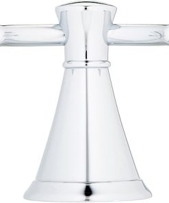 Pfister Saxton Double Hook Bathroom Towel Hook, Wall-Mounted, Screw-In, Polished Chrome Finish, BRHGL1C 2