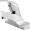 Pfister Vaneri Bathroom Sink Faucet, 4-Inch Centerset, 2-Handle, 3-Hole, Brushed Gold Finish, LF048VRIBG 4