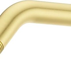 Pfister Replacement Standard Shower Arm (Flange Not Included), Wall Mount, Angled, Brushed Gold Finish, 973030BG