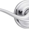Kwikset 788TNL LH 26 Tustin Half-Dummy Left-Handed Lever, Polished Chrome