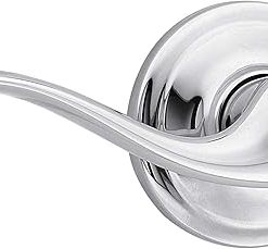 Kwikset 788TNL LH 26 Tustin Half-Dummy Left-Handed Lever, Polished Chrome