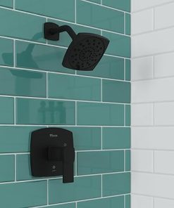 Pfister Deckard Bathroom Shower Faucet Matte Black (Valve Not Included) LG897DAB 2