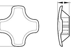 Pfister 941-3030 Handle Cap for Verve Handle 2