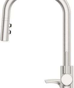 Pfister Zanna Touchless Kitchen Faucet with Pull Down Sprayer and Soap Dispenser, Single Handle, High Arc, Spot Defense Stainless Steel Finish, F529EZN3GS 2