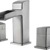 Pfister LG42-RH1B Rhen Single Control 4″ Centerset Bathroom Faucet, Matte Black 4