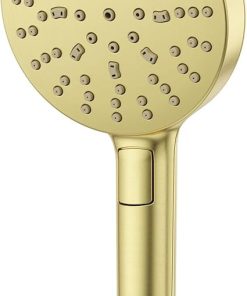 Pfister HSC-03SHW Modern Round 1.75 GPM Multi Function Hand Shower - Brushed Gold