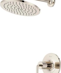 Pfister LG89-7TNT Tenet Shower Only Trim Package with 1.8 GPM Single Function Shower Head - Polished Nickel