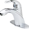 Pfister GT42YP0K Ashfield Single Control 4″ Centerset Bathroom Faucet in Brushed Nickel 4