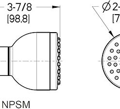 Pfister Portland Bell Showerhead in Brushed Nickel 2