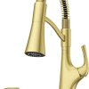 Pfister Mystique 1-Handle Pull-Down Kitchen Faucet with Soap Dispenser, Polished Chrome 3
