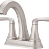 Pfister LF-048-LRBB Ladera 4 in. Centerset 2-Handle Bathroom Faucet in Matte Black 3
