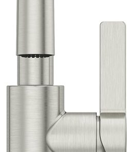 Montay 1-Handle Pull-Down Kitchen Faucet in Stainless Steel 2