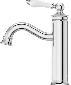 Pfister Courant Bathroom Sink Faucet, Single Control, 1-Handle, Single Hole, Polished Chrome Finish, LF042COCC 2