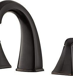 Pfister Selia Bathroom Sink Faucet, 8-Inch Widespread, 2-Handle, 3-Hole, Tuscan Bronze Finish, LF049SLYY