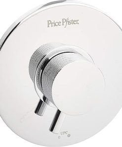 Pfister R78-9VUC Tub and Shower 3/4-Inch Thermostatic Volume Control Trim Kit Only, Chrome
