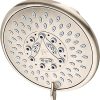 Pfister USH-05SHW Modern Round 1.75 GPM Single Function Rain Shower Head – Brushed Gold 3