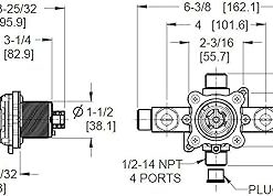 Pfister PermaBalance 0X8 Series Tub & Shower Rough-In Valve and Pressure Balance Cartridge, Universal Fittings, 0X8340A 2