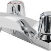 Pfister LG49-RH1BG Rhen Widespread Waterfall Bathroom Sink Faucet, Brushed Gold 3