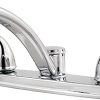 Pfister LF0353THC Delton 2-Handle Kitchen Faucet, Polished Chrome, 1.8 gpm