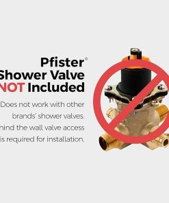 Pfister LG0181BC Shower Faucet, Polished Chrome 2
