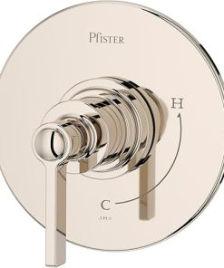 Pfister R89-1WN Winter Park Pressure Balanced Valve Trim Only with Single Lever Handle - Less Rough In - Polished Nickel