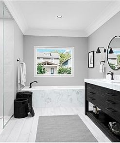 Pfister LG42-WD0 Woodbury 1.2 GPM Single Hole Bathroom Faucet with Pfast Connect, Pforever Seal Valves, Spot Defense and TiteSeal – Includes Push & Seal Drain Assembly – Polished Chrome 2