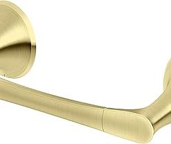 Pfister BPH-RH0BG Rhen Toilet Paper Holder, Brushed Gold