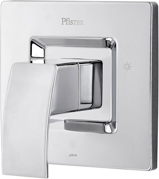 Pfister R89-1DFC R89-1DFC Kenzo 1-Handle Tub and Shower Valve Trim, Chrome
