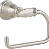Pfister Contempra Toilet Paper Holder, Bathroom Tissue Roll Holder, Wall-Mounted, Screw-In, Brushed Gold Finish, BPHNC1BG 3