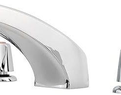 Pfister LG1496000 Pfirst Series 2-Handle 8 Inch Widespread Bathroom Faucet in Polished Chrome, Water-Efficient Model