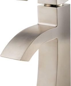 Pfister LF-042-BNKK Bernini Single Control 4" Centerset Bathroom Faucet in Brushed Nickel, 1.2gpm