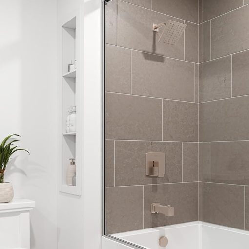 Pfister R89-8PFM Pfirst Modern Tub and Shower Trim Package - Less Shower Head and Valve - Polished Chrome - Image 2