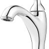 Pfister LG42-WD0 Woodbury 1.2 GPM Single Hole Bathroom Faucet with Pfast Connect, Pforever Seal Valves, Spot Defense and TiteSeal – Includes Push & Seal Drain Assembly – Polished Chrome 3