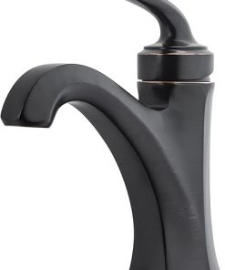 Pfister Arterra Single Control 4" Centerset Bathroom Faucet, Tuscan Bronze