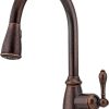 Pfister Pfirst Series 2-Handle Kitchen Faucet, Polished Chrome 3