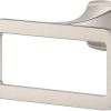 Pfister Willa Towel Ring, Hand Towel Holder for Bathroom, Wall-Mounted, Screw-In, Brushed Nickel Finish, BRBWLL0K 3