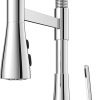 Pfister Highbury Kitchen Faucet with Pull Down Sprayer, Single Handle, High Arc, Polished Chrome Finish, LG529HGC 3