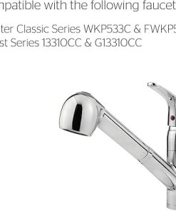Pfister 920048A Pull Out Spray Head, Polished Chrome 2