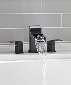 Pfister RT6-5DFB Kenzo 2-Handle Complete Roman Tub Trim, Black 2