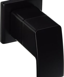 Pfister Kenzo Diverter Trim, Valve Not Included, 1-Handle, Mounting Hardware Included, Metal, Matte Black Finish, 016DF0B