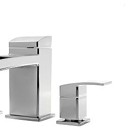 Pfister LG64-DFC Kenzo Waterfall Roman Tub Trim Kit 1.8 gpm Handshower Polished Chrome