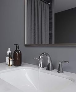Pfister LF-049-MCCC Masey Polished Chrome 2-Handle Widespread Bathroom Faucet 2