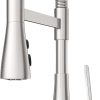 Pfister Venturi Kitchen Faucet with Pull Down Sprayer and Soap Dispenser, Single Handle, High Arc, Polished Chrome Finish, F5297VNC 3