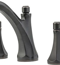 Price Pfister LG49-DE0Y Pfister Arterra 2-Handle 8 inch Widespread Bathroom Faucet In Tuscan Bronze, 1.2Gpm,